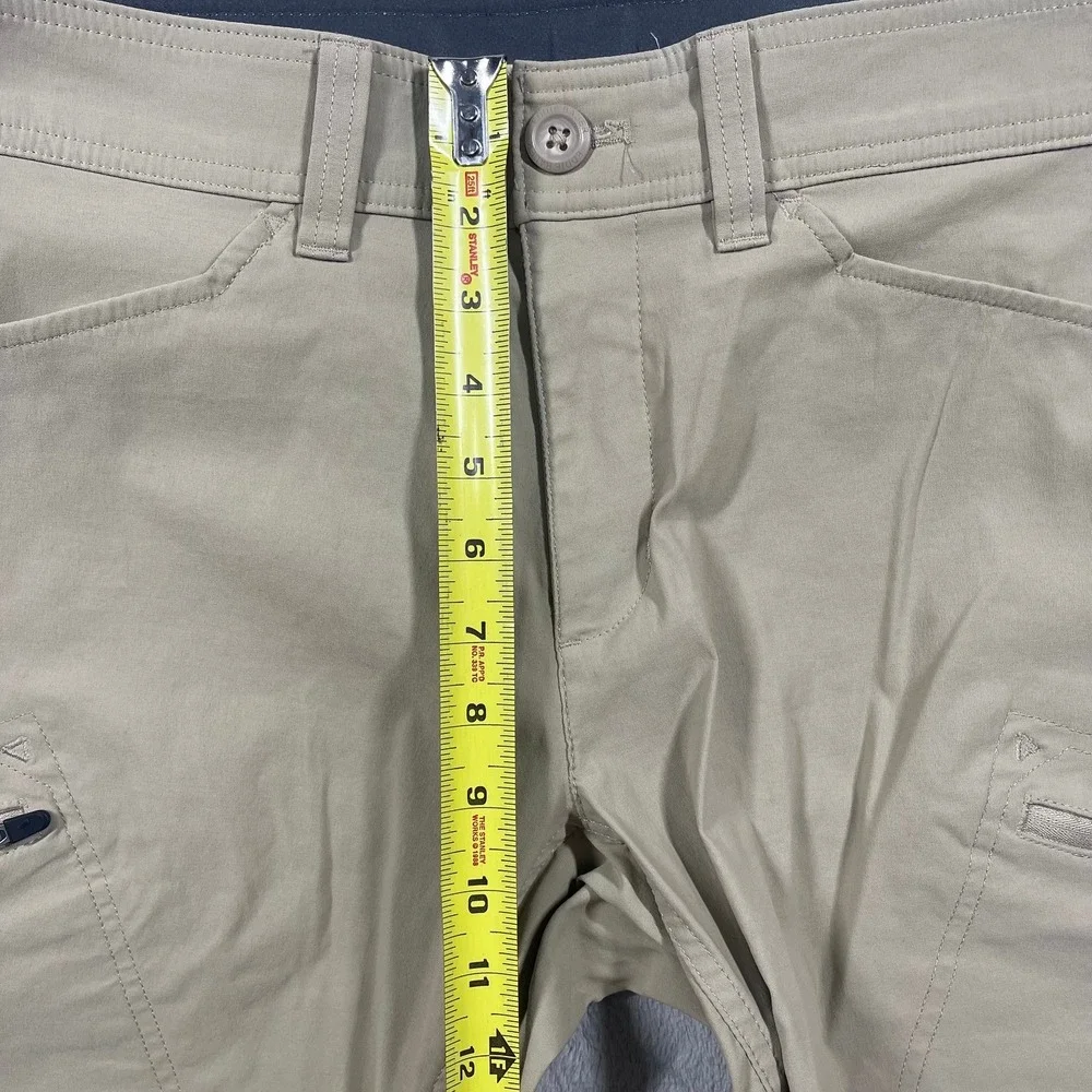 Eddie Bauer First Ascent Shorts Mens 32 Tan Guide Hiking Technical Stretch